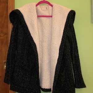 Forever 21 Sherpa Cardigan